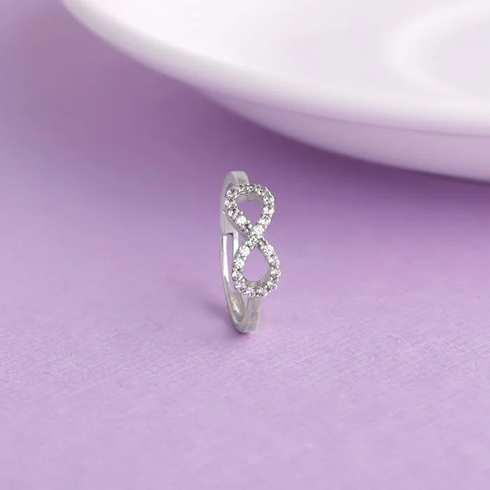 Silver Infinite Grace Ring